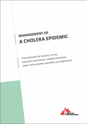 Management of A CHOLERA EPIDEMIC cover